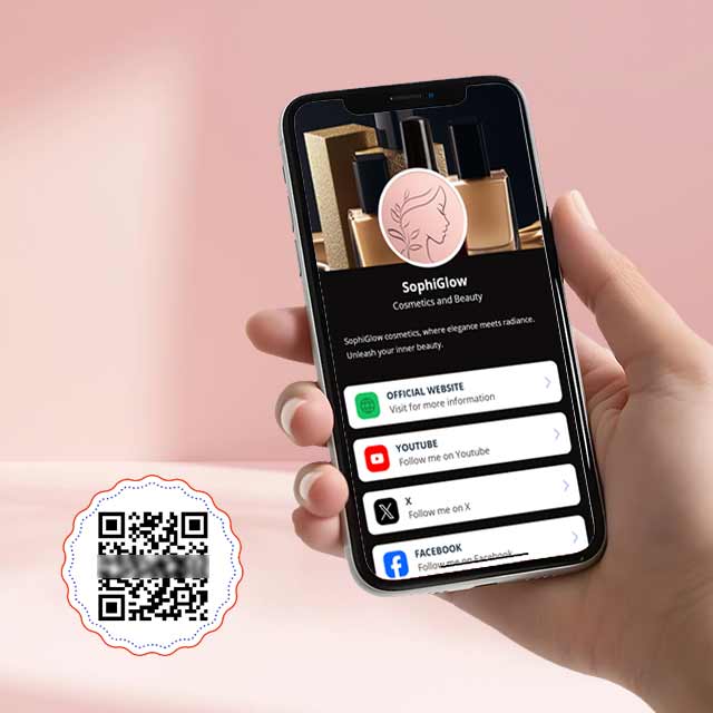 Kode QR multi-tautan