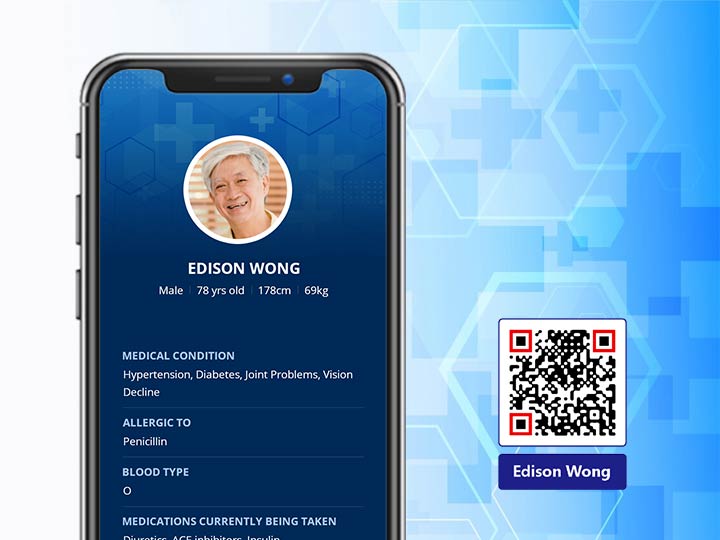  Kode QR Peringatan Medis